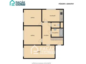 Prodej bytu 3+1, Přerov - Přerov I-Město, Dvořákova, 68 m2