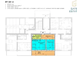 Prodej bytu 2+kk, Všechovice, 45 m2