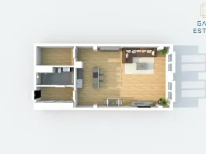 Pronájem bytu 1+kk, Bystřice pod Hostýnem, Sídliště, 75 m2