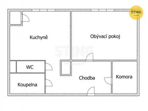 Prodej bytu 1+1, Kopřivnice, Pod Morávií, 36 m2