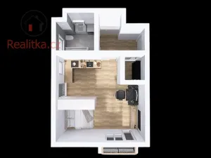 Prodej bytu 1+kk, Mělník, Vlasákova, 44 m2