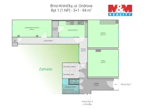 Prodej rodinného domu, Brno - Kníničky, Ondrova, 320 m2