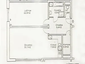 Prodej bytu 2+kk, Praha - Stodůlky, Nová kolonie, 81 m2
