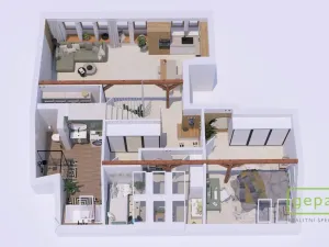 Prodej bytu 2+kk, Brandýs nad Labem-Stará Boleslav - Brandýs nad Labem, Královická, 100 m2