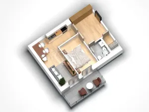 Prodej bytu 2+kk, Bublava, 35 m2