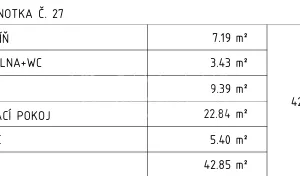 Prodej bytu 2+kk, Bublava, 43 m2