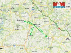 Pronájem bytu 2+kk, Benešov, Rubešova, 47 m2