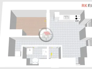 Pronájem bytu 2+kk, Moravské Budějovice, nám. ČSA, 44 m2