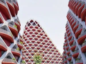 Prodej bytu 1+kk, durres, Albánie, 43 m2