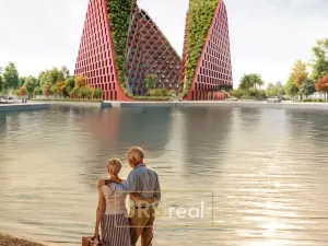 Prodej bytu 2+kk, durres, Albánie, 43 m2