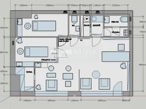 Prodej obchodního prostoru, Vysoký Újezd, Na Výsluní, 73 m2