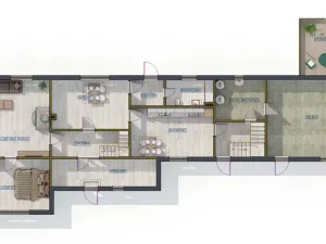 Prodej rodinného domu, Újezdec, 206 m2