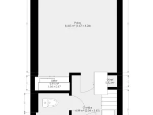 Pronájem bytu 1+kk, Brno, Halasovo náměstí, 22 m2