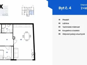Pronájem bytu 2+kk, Karlovy Vary, Moskevská, 70 m2