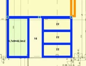 Pronájem skladu, Praha - Strašnice, K Červenému dvoru, 42 m2