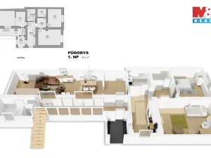 Prodej rodinného domu, Zvoleněves, 245 m2