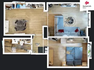 Pronájem bytu 2+1, Studénka, Budovatelská, 48 m2