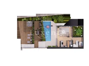 Prodej bytu 4+kk, Okrug Donji, Chorvatsko, 132 m2