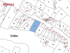 Prodej pozemku, Světec, 626 m2