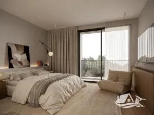 Prodej bytu 1+1, Pafos, Kypr, 51 m2