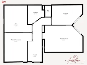 Pronájem bytu 3+1, Praha - Šeberov, Pod vsí, 81 m2