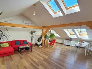 Prodej atypického bytu, Praha - Smíchov, Na Čečeličce, 78 m2