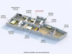 Prodej rodinného domu, Kozlovice, 98 m2