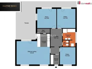 Prodej rodinného domu, Rostoklaty - Nová Ves II, 106 m2