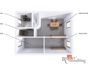 Prodej rodinného domu, Popice, 50 m2