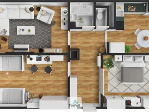 Prodej bytu 3+1, Neratovice, Dr. E. Beneše, 72 m2