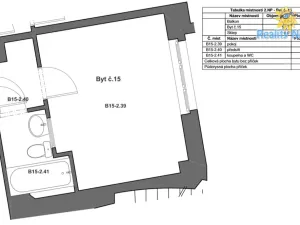 Pronájem bytu 1+kk, Praha - Žižkov, Baranova, 20 m2
