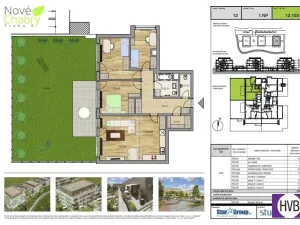 Pronájem bytu 4+kk, Praha, K Beranovu, 227 m2