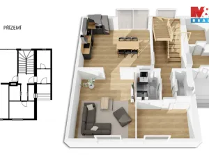 Prodej rodinného domu, Praha - Hostavice, Kaňovská, 170 m2