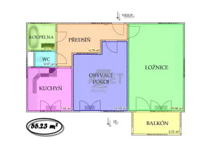 Prodej bytu 2+1, Ostrava - Moravská Ostrava, Lechowiczova, 55 m2