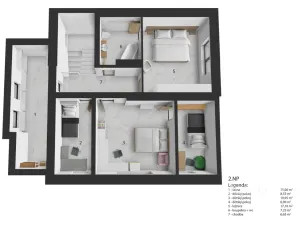 Prodej rodinného domu, Všejany, Pod Horama, 213 m2