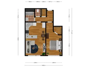 Prodej bytu 2+kk, Praha - Kbely, Herlíkovická, 50 m2
