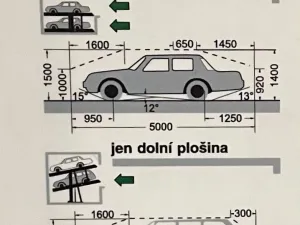 Pronájem garáže, Brno, Leitnerova, 10 m2