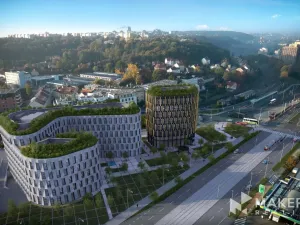 Pronájem kanceláře, Praha - Vokovice, Evropská, 447 m2
