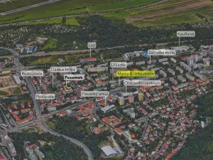 Prodej pozemku pro bydlení, Praha - Hloubětín, Mochovská, 901 m2