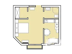 Prodej bytu 2+kk, Bjala, Bulharsko, 45 m2