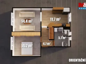 Prodej bytu 2+1, Stráž pod Ralskem, Revoluční, 66 m2