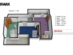 Pronájem bytu 6+kk a větší, Karlovy Vary, Na Vyhlídce, 145 m2