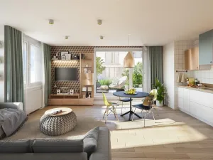 Prodej bytu 2+kk, Praha, Bartůňkova, 44 m2