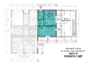 Prodej bytu 2+kk, Frymburk - Kovářov, 58 m2