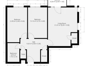 Pronájem bytu 3+kk, Praha - Letňany, Bechlínská, 68 m2