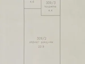 Pronájem bytu 1+kk, Praha - Letňany, Pavla Beneše, 33 m2