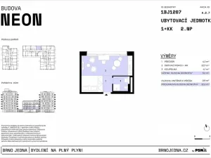 Prodej bytu 1+kk, Brno, Plynárenská, 31 m2