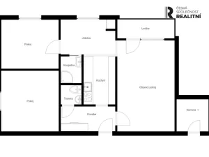 Prodej bytu 3+1, Otrokovice, Štěrkoviště, 65 m2