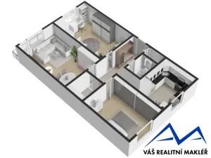 Prodej bytu 3+1, Ostrava, Lumírova, 79 m2