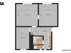 Prodej bytu 2+1, Mnichovo Hradiště, Svatopluka Čecha, 55 m2